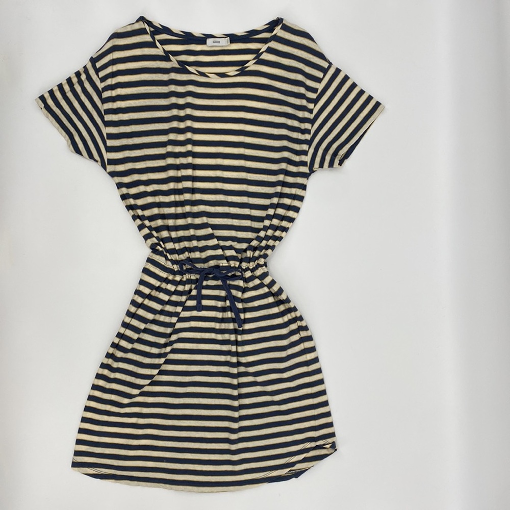 CLOSED Striped Cotton Linen T Shirt Dress